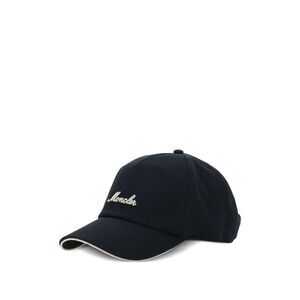 Moncler Men Logo Cotton Baseball Cap